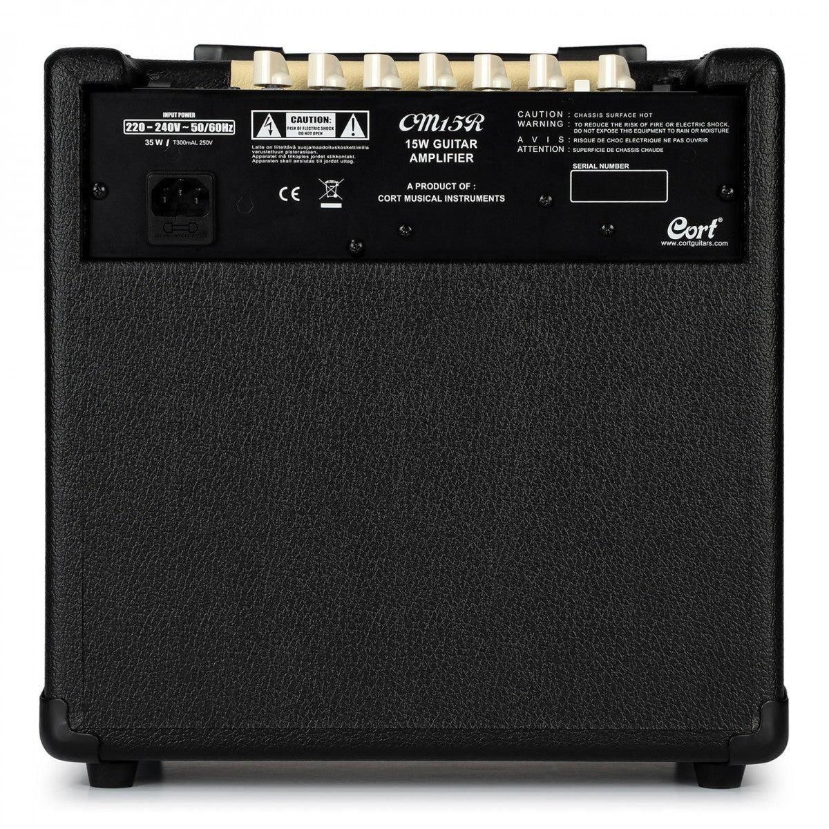 Amplifier Cort CM15R, Combo 15W, Black