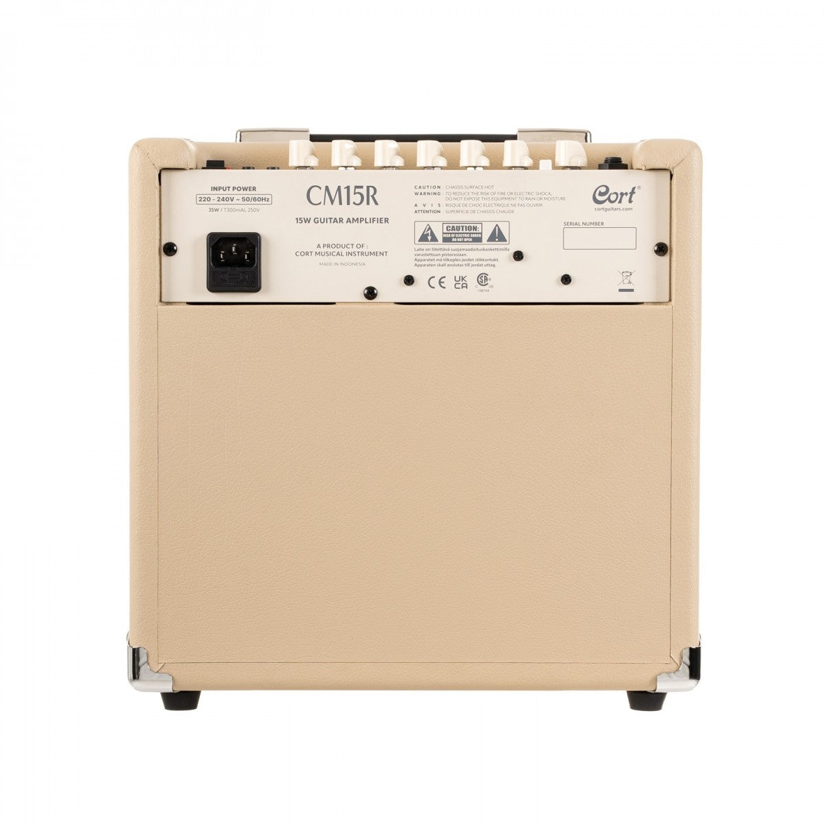 Amplifier Cort CM15R, Combo 15W, Cream