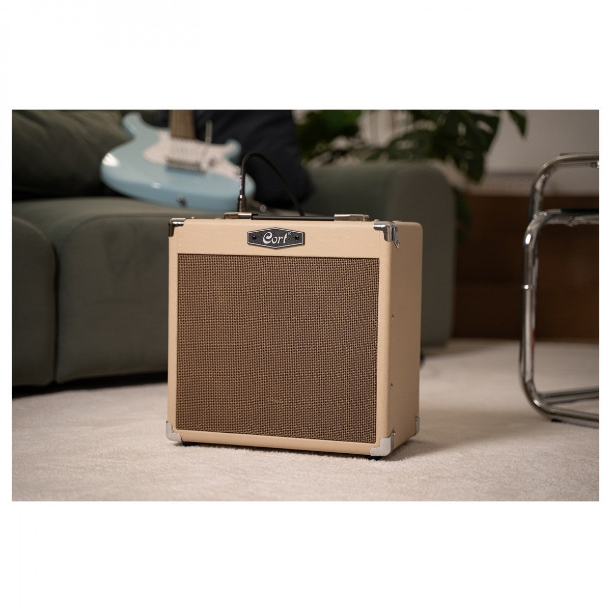 Amplifier Cort CM15R, Combo 15W, Cream