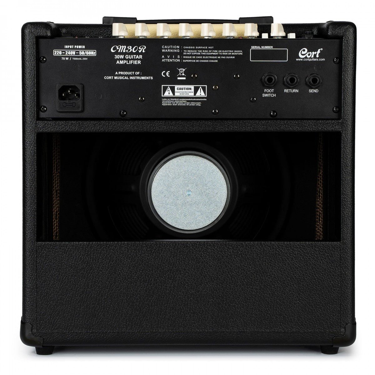 Amplifier Cort CM30R, Combo 30W, Black