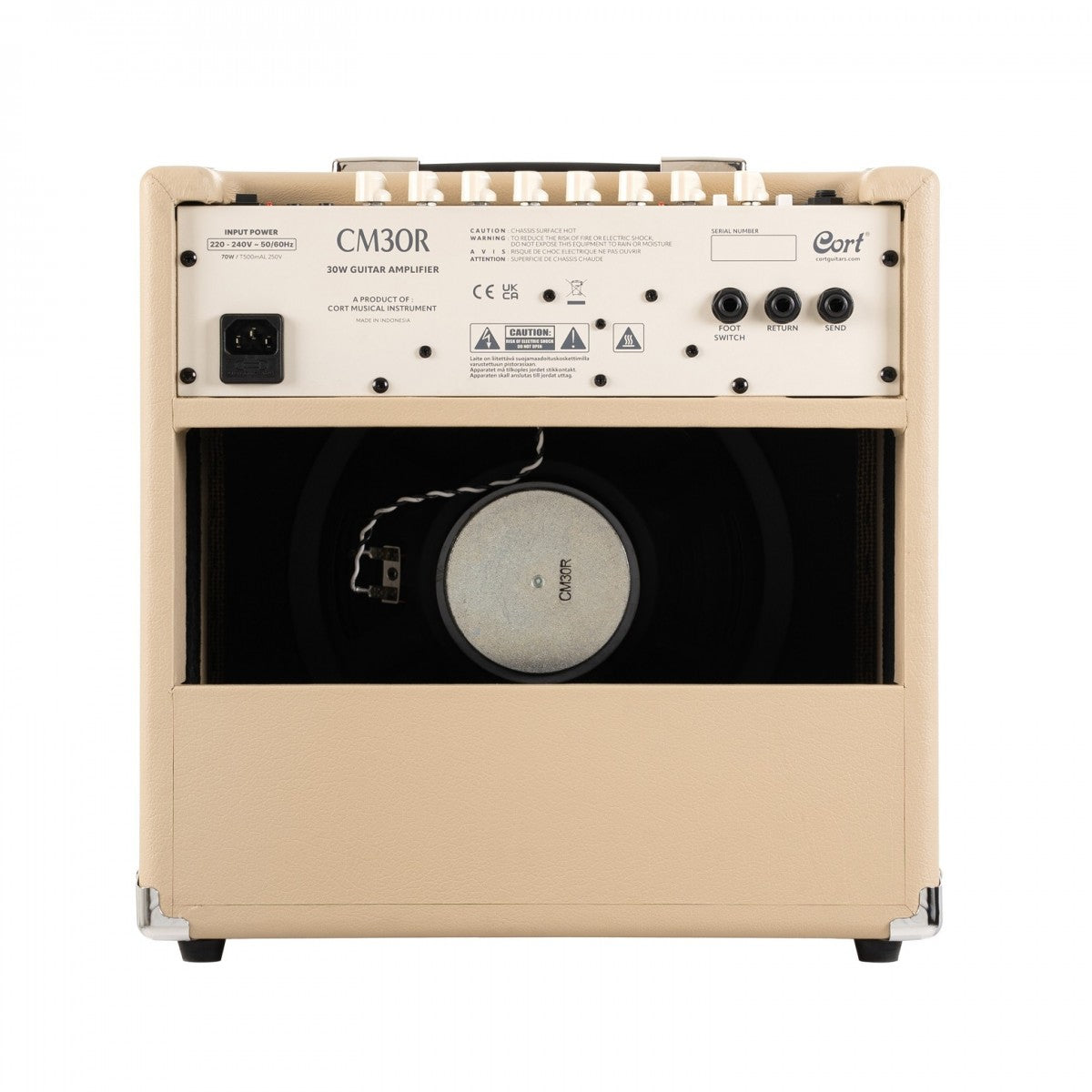 Amplifier Cort CM30R, Combo 30W, Cream