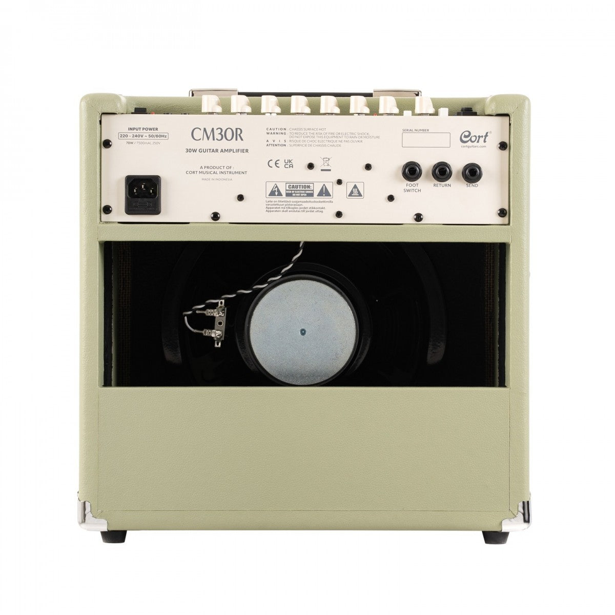 Amplifier Cort CM30R, Combo 30W, Green