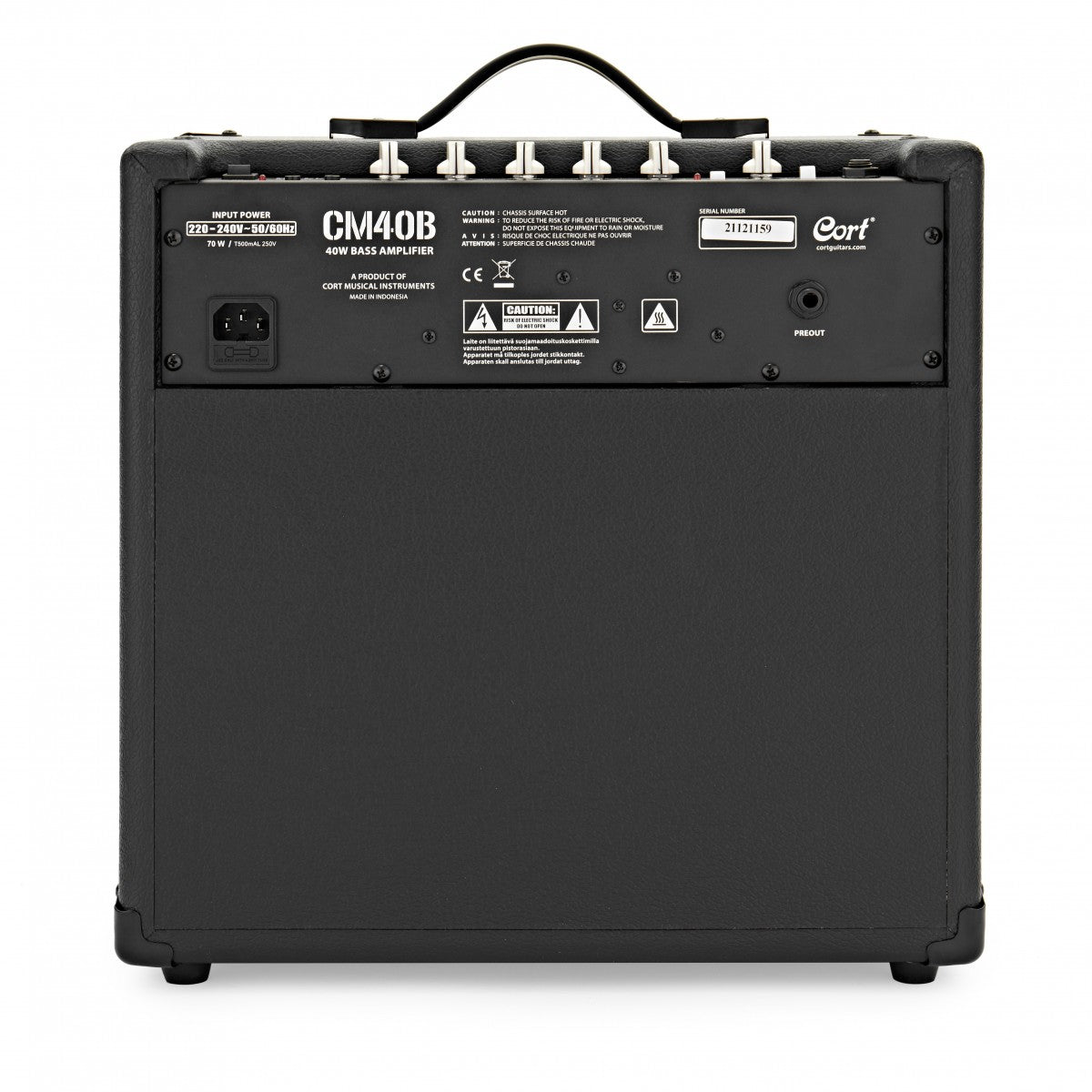 Amplifier Cort CM40B, Combo 40W
