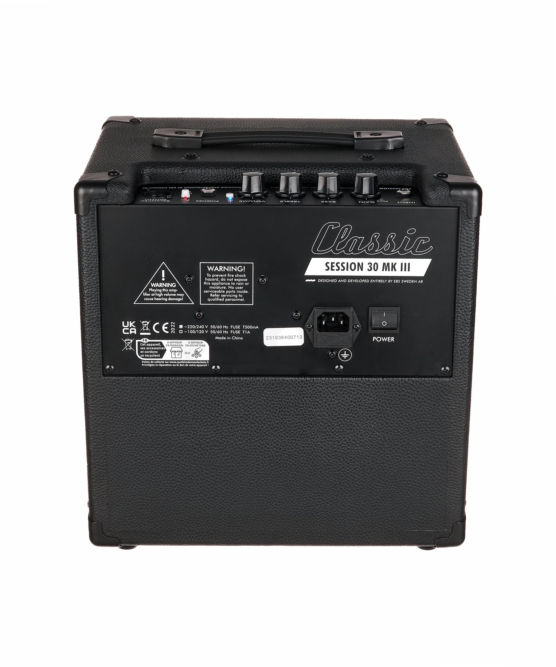Amplifier EBS Session 30 MK3, Combo 30W