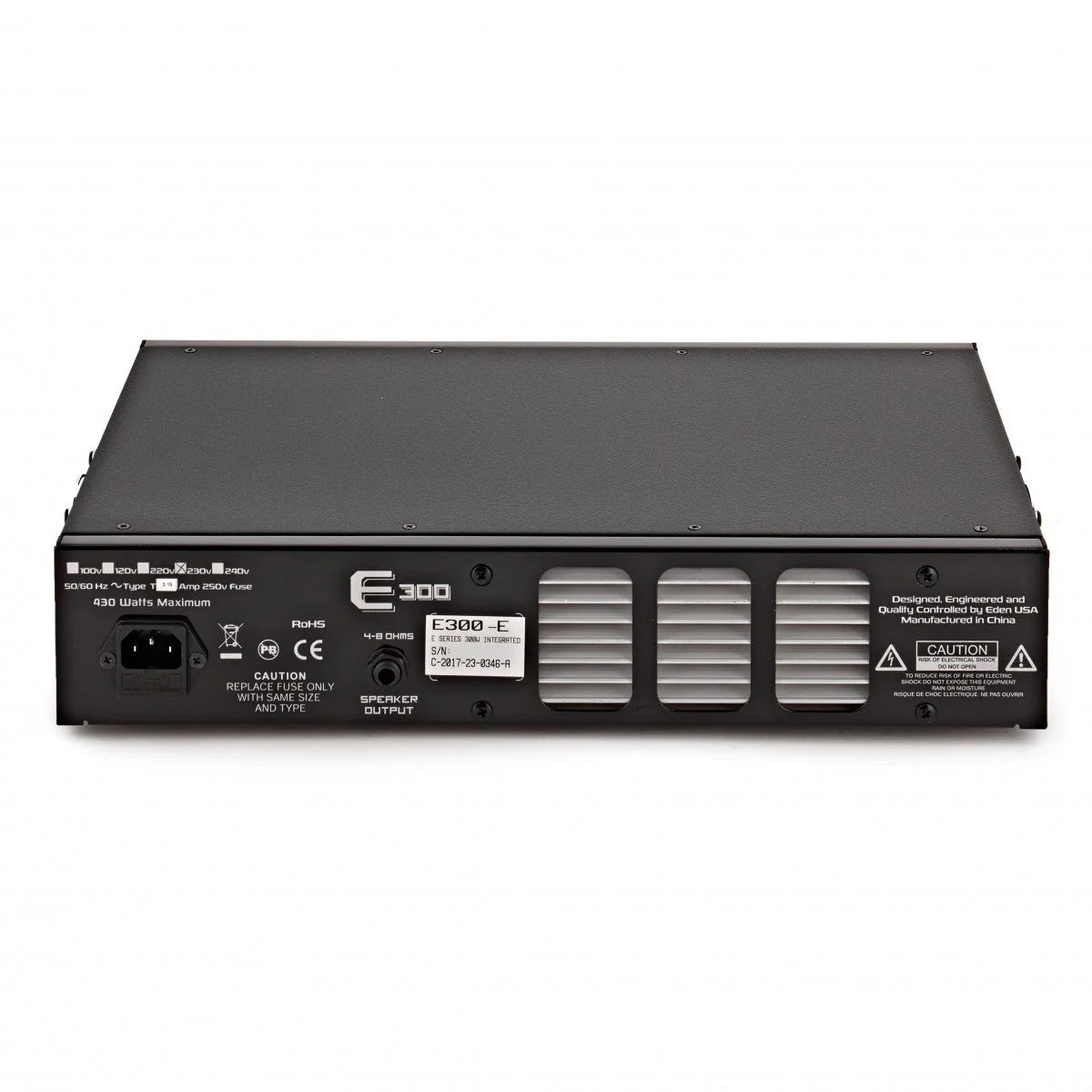 Amplifier Eden E Series E300, Head 300W