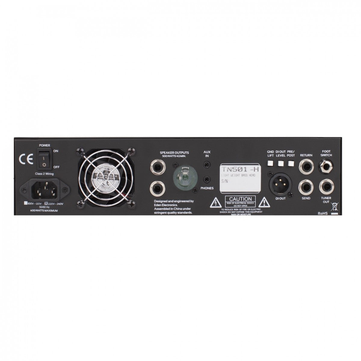 Amplifier Eden Terra Nova TN501, Head 500W