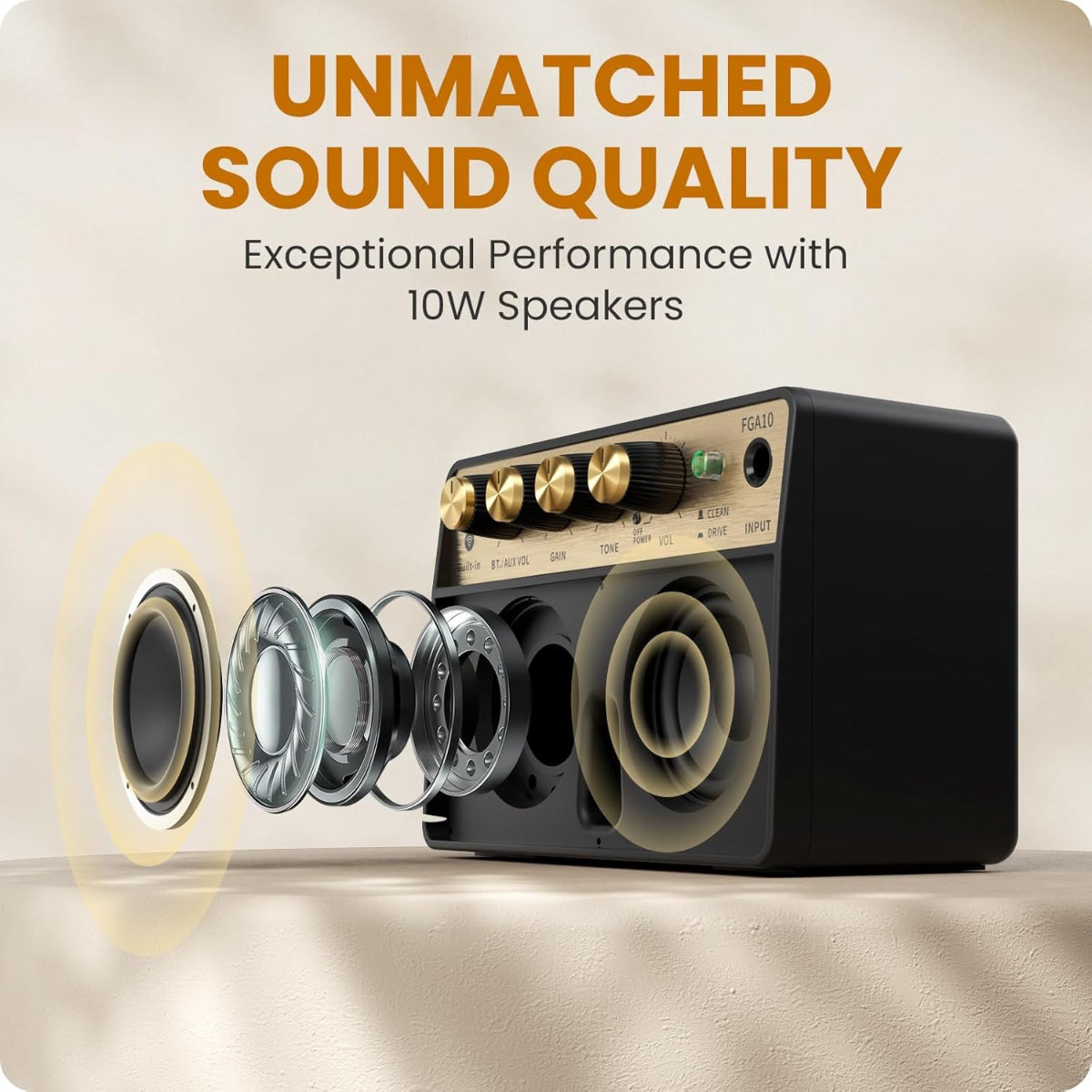 Amplifier Fesley FGA10, Combo 10W