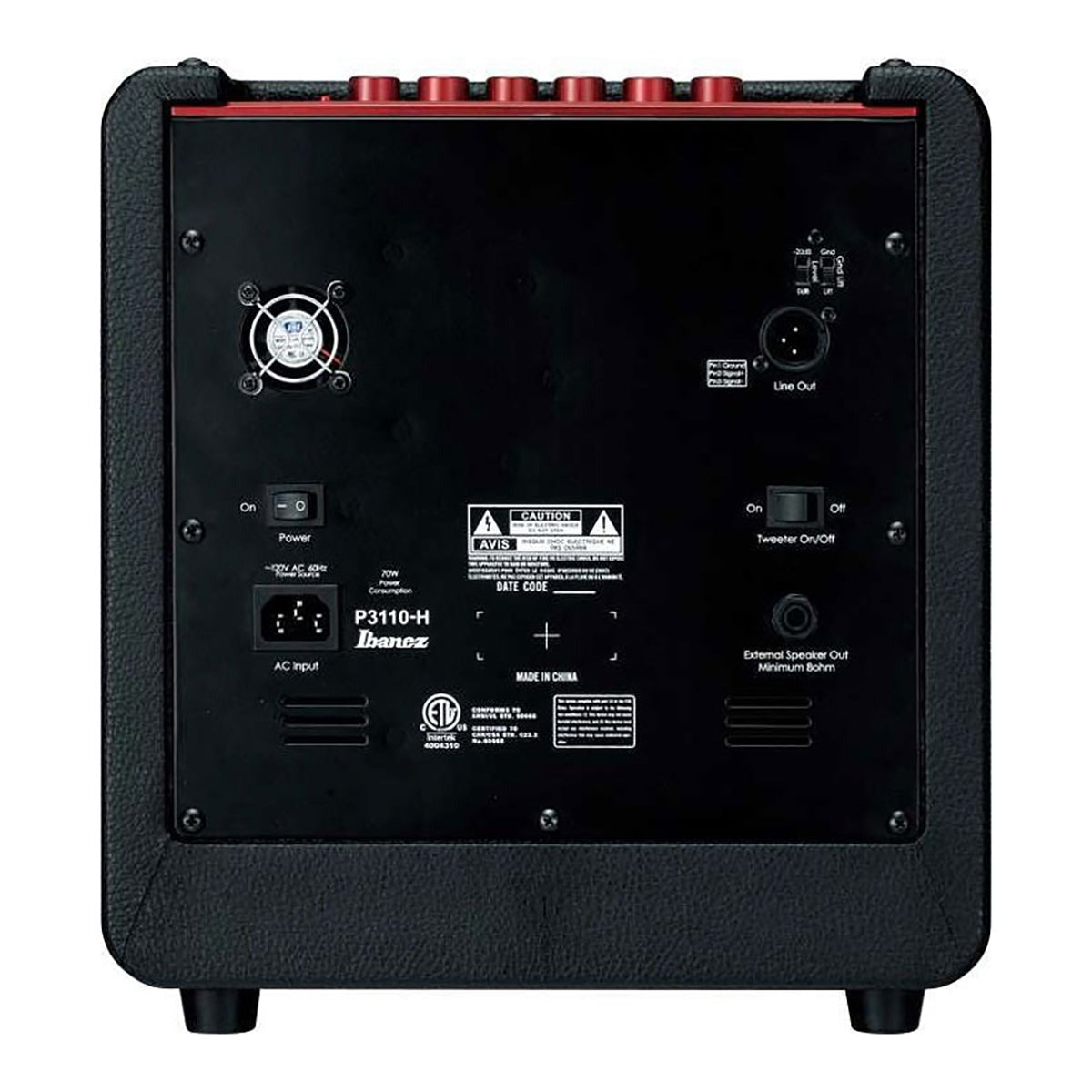 Amplifier Ibanez P3110 Promethean, Combo 300W