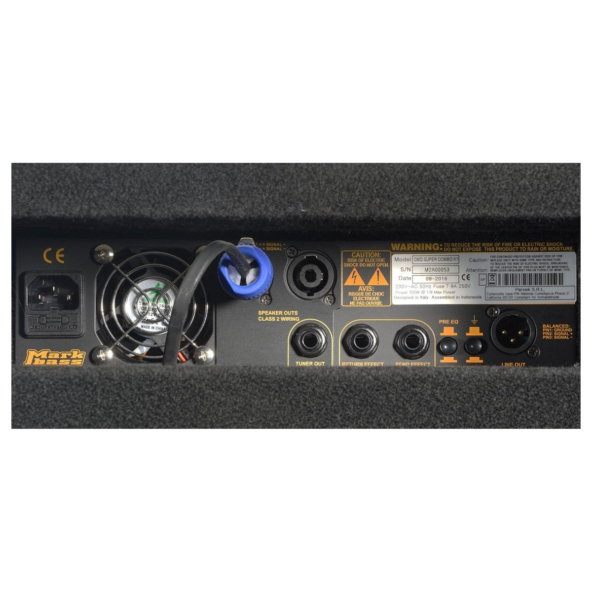  Amplifier Markbass Alain Caron CMD Super K1, Combo 1000W