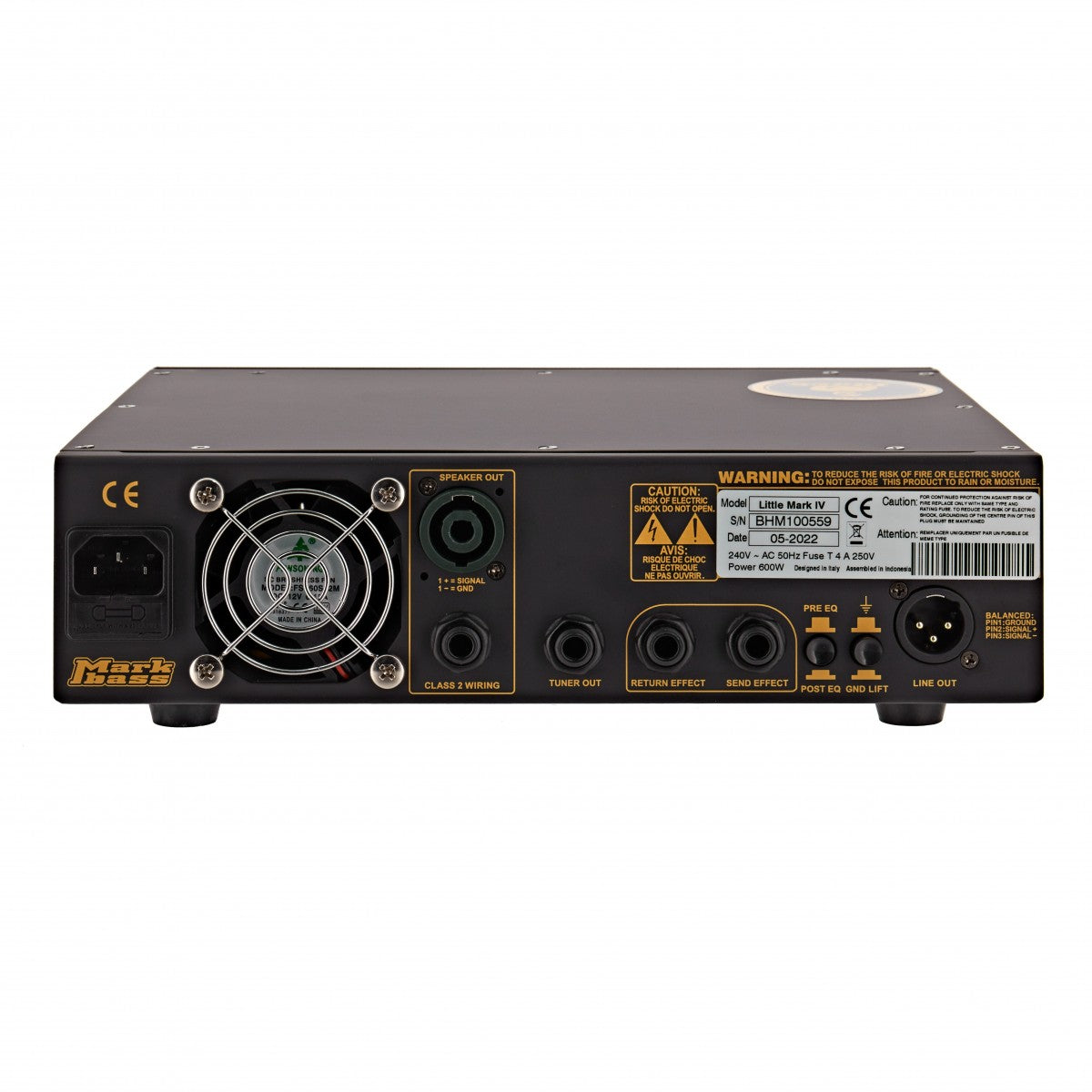 Amplifier Markbass Little Mark IV, Head 500W
