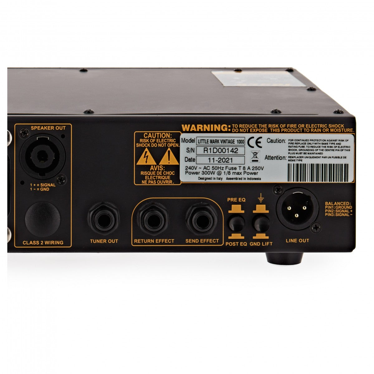 Amplifier Markbass Little Mark Vintage 1000, Head 1000W