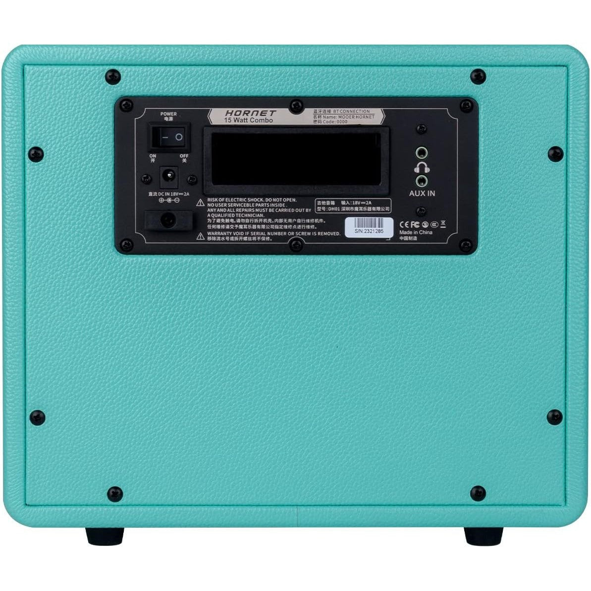 Amplifier Mooer Hornet 15, Combo 15W, Green