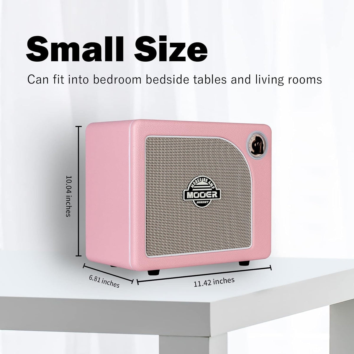 Amplifier Mooer Hornet 15, Combo 15W, Pink