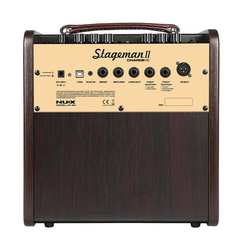 Amplifier Nux AC80 Stageman II Charge, Combo 80W