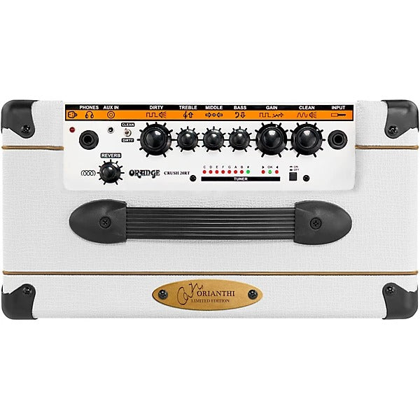 Amplifier Orange Crush 20RT Limited Edition, Combo 20W, Orianthi White