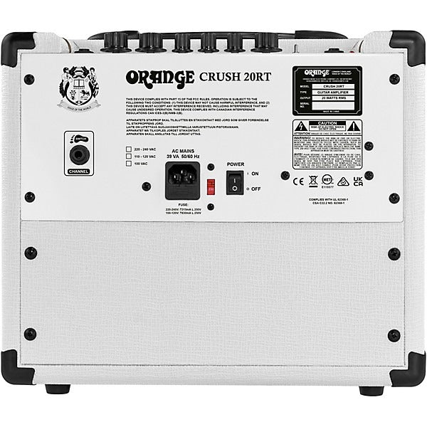 Amplifier Orange Crush 20RT Limited Edition, Combo 20W, Orianthi White