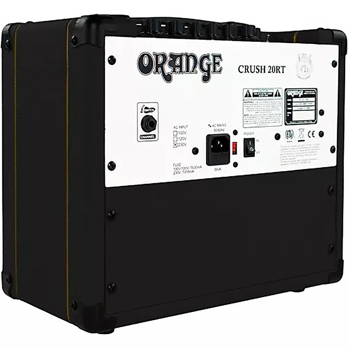 Amplifier Orange Crush 20RT, Combo 20W, Black