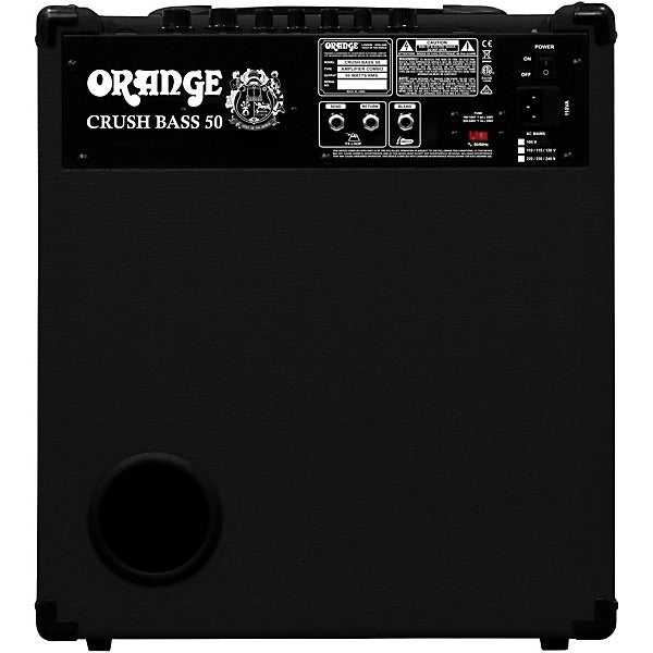 Amplifier Orange Crush Bass 50, Combo 50W, Black