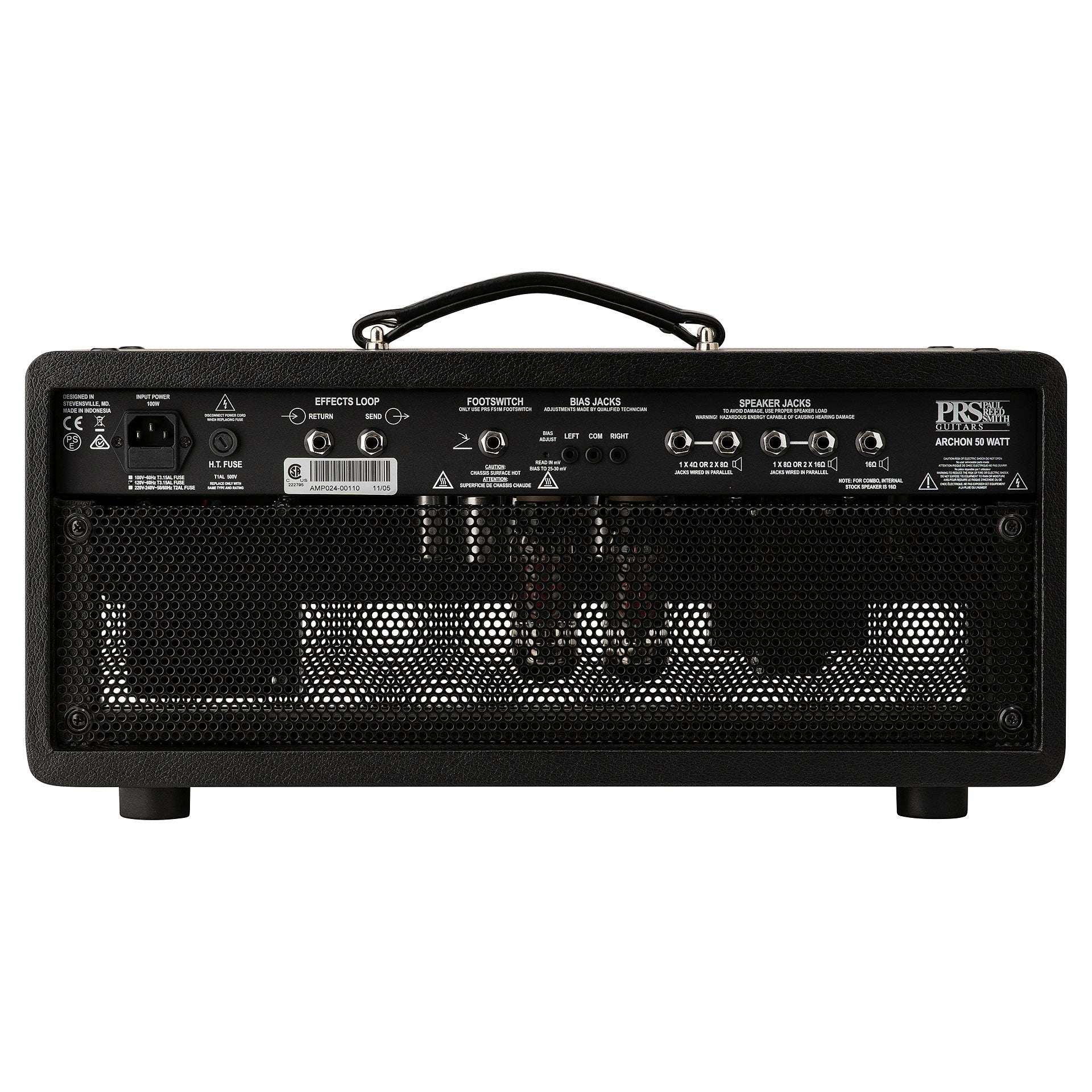Amplifier PRS Archon 50, Head 50W