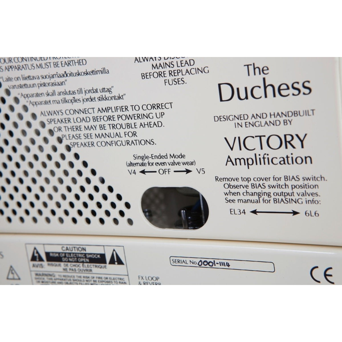 Amplifier Victory V40 The Duchess, Head 40W