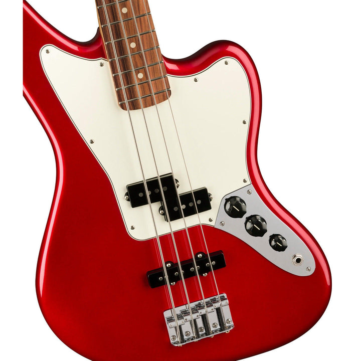 Đàn Guitar Bass Fender Player Jaguar Bass, Pau Ferro Fingerboard, Candy Apple Red, #0149303509