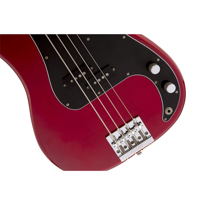 Đàn Guitar Điện Fender Nate Mendel P Bass, Rosewood Fingerboard, Road Worn Candy Apple Red, #0142500309