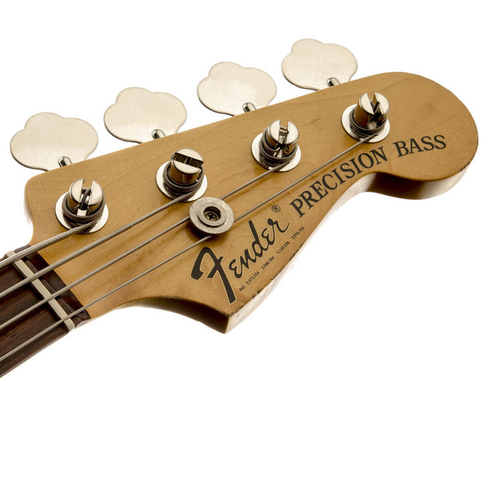 Đàn Guitar Điện Fender Nate Mendel P Bass, Rosewood Fingerboard, Road Worn Candy Apple Red, #0142500309