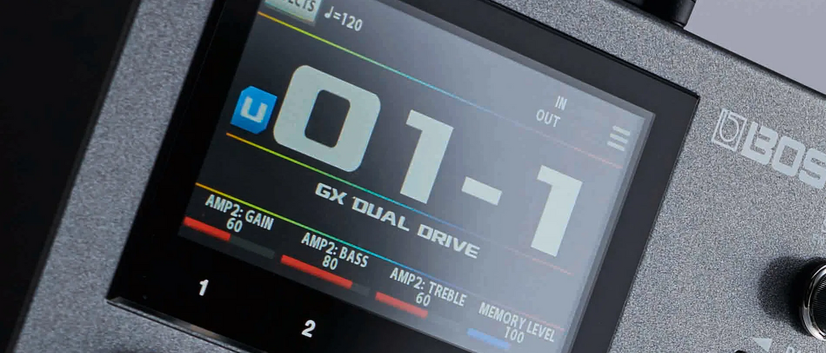 Multi Efects Pedal Guitar Boss GX-10