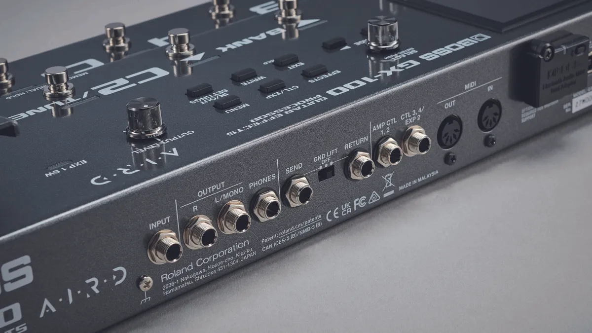 Multi Efects Pedal Guitar Boss GX-10