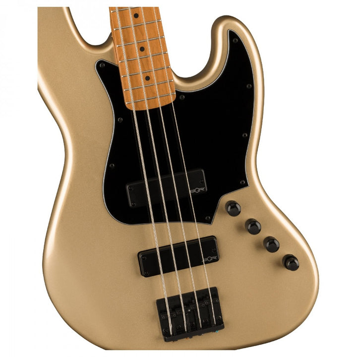 Đàn Guitar Bass Squier Contemporary Active Jazz Bass HH, Roasted Maple Fingerboard, Shoreline Gold