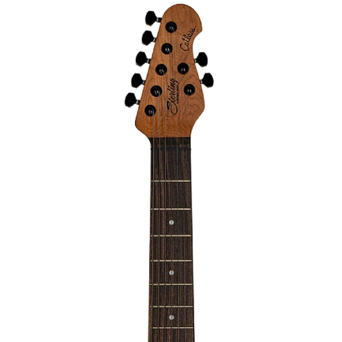 Đàn Guitar Điện Sterling by Music Man Richardson7, Dark Scarlet Burst Satin