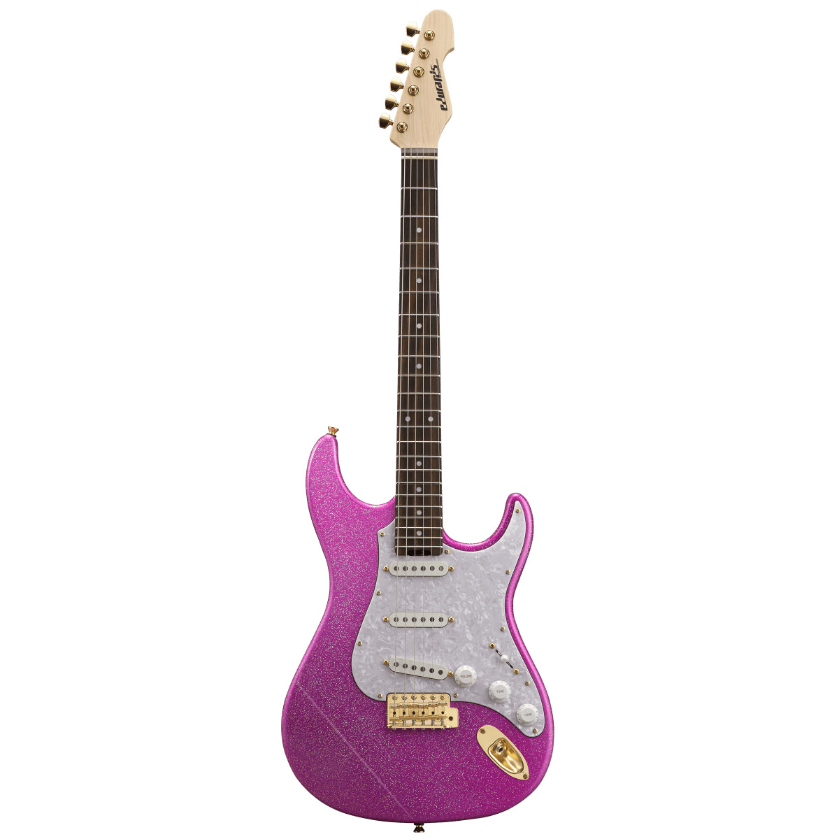 Đàn Guitar Điện ESP EDWARDS E-SNAPPER TO- Twinkle Pink