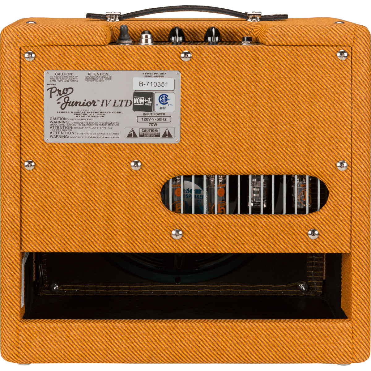 Amplifier Fender Pro Junior IV