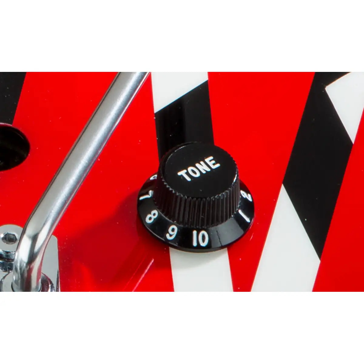 Đàn Guitar Điện EVH Striped Series, Red with Black Stripes