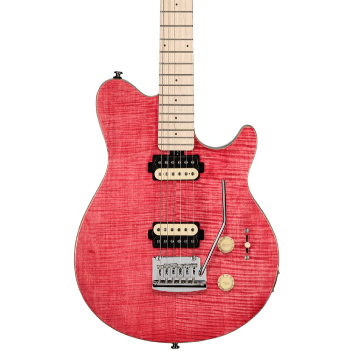 Đàn Guitar Điện Sterling by Music Man AX3FM, Stain Pink