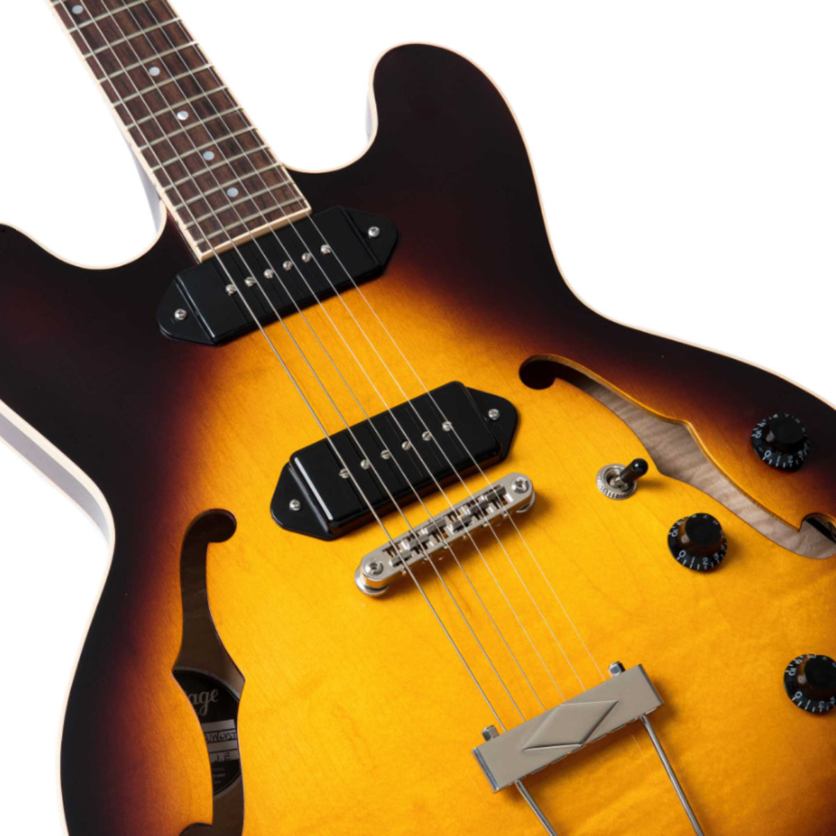 Đàn Guitar Điện Heritage Standard H-530 Hollow with Case, Original Sunburst