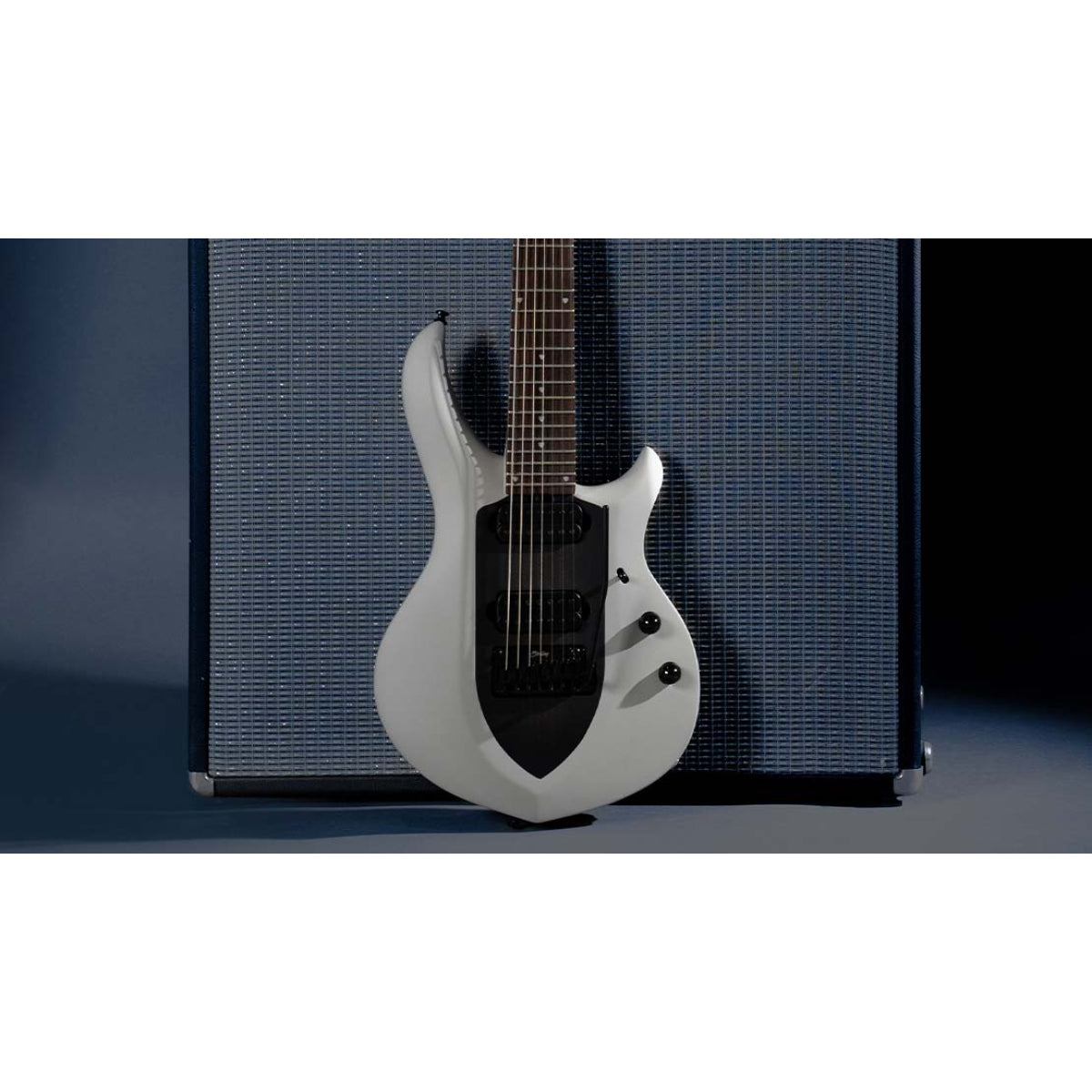 Đàn Guitar Điện Sterling by Music Man Majesty 7, Chalk Grey