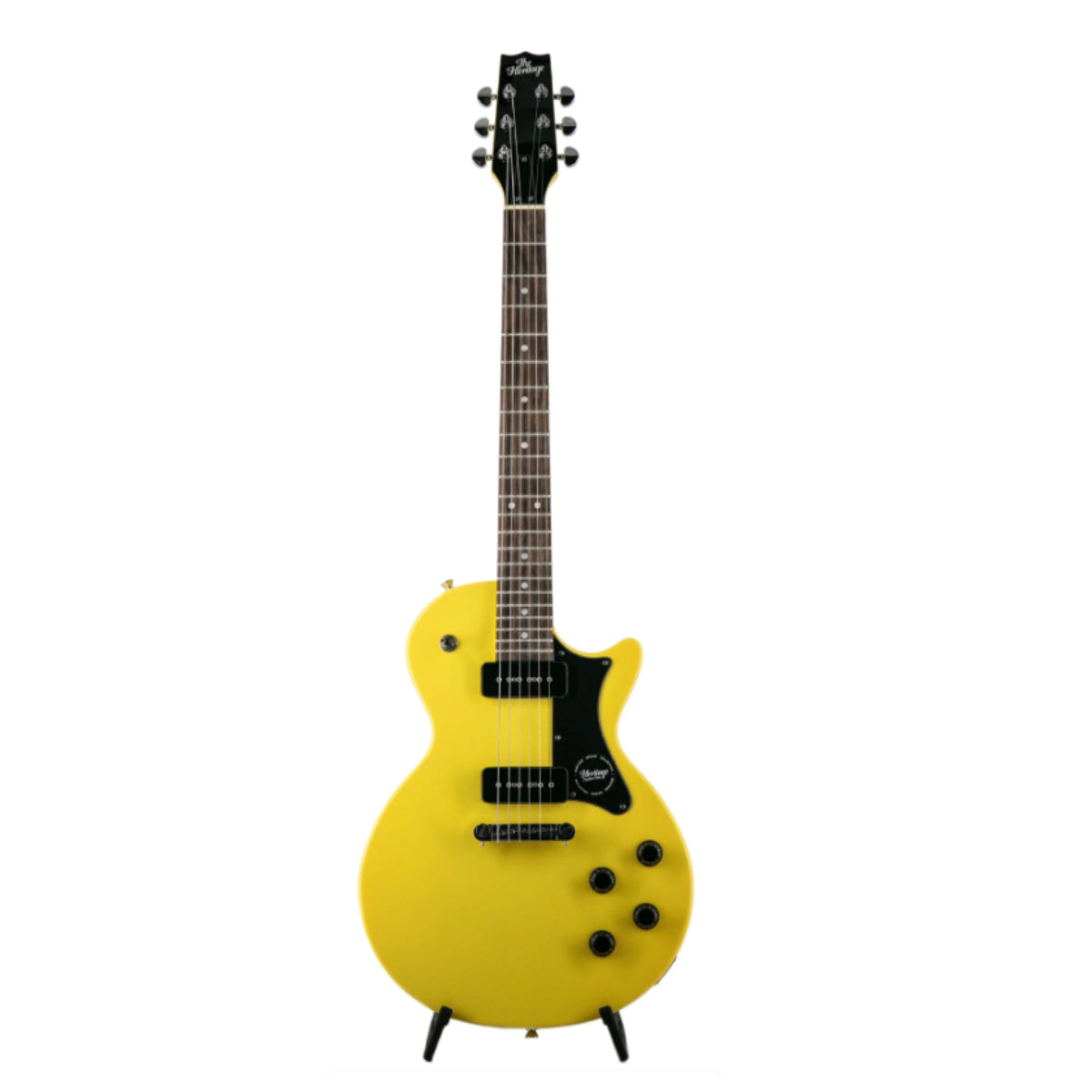 Đàn Guitar Điện Heritage Ascent Collection H-137 P90 Bundle, Marigold Yellow (VN Exclusive)