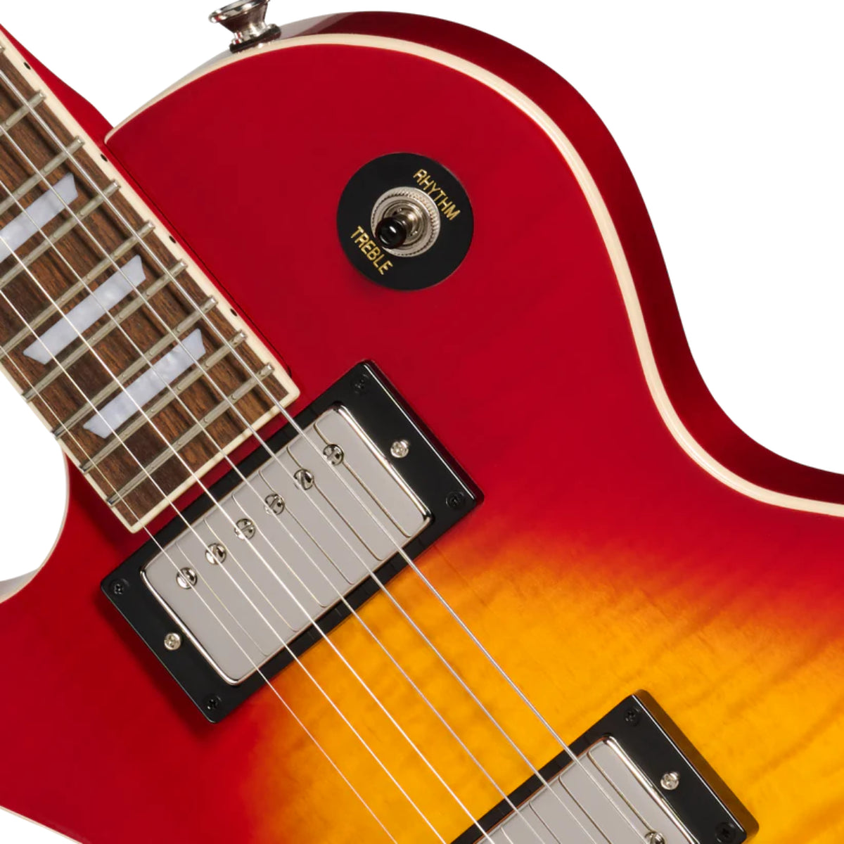 Đàn Guitar Điện Epiphone Les Paul Tribute Plus Heritage Cherry Sunburst Left Handed