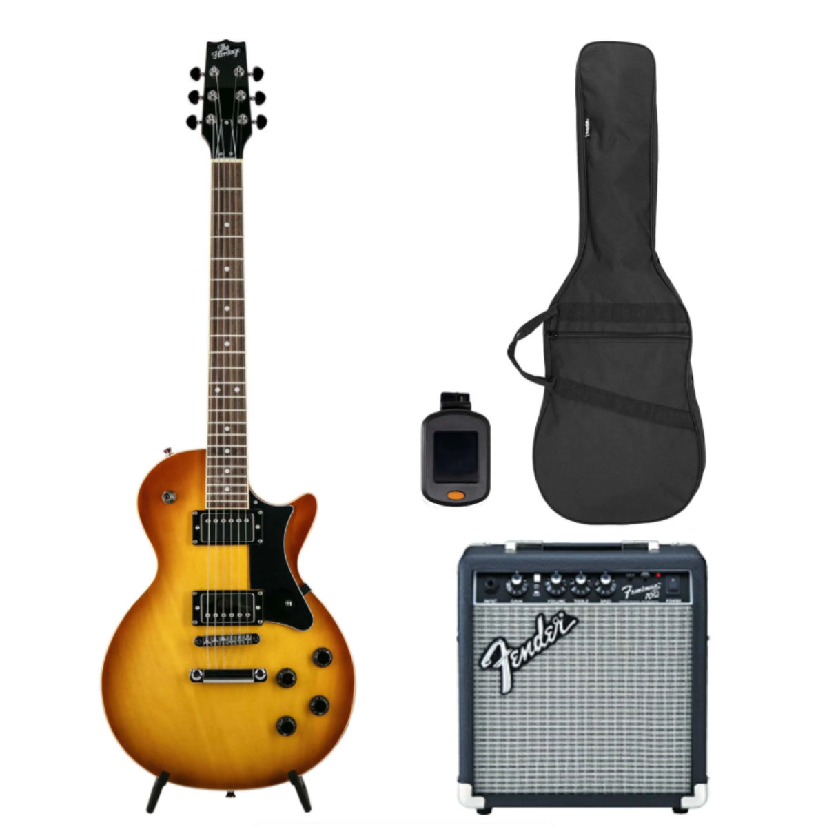 Đàn Guitar Điện Heritage Ascent Collection H-150 Bundle, Lemon Burst (VN Exclusive)