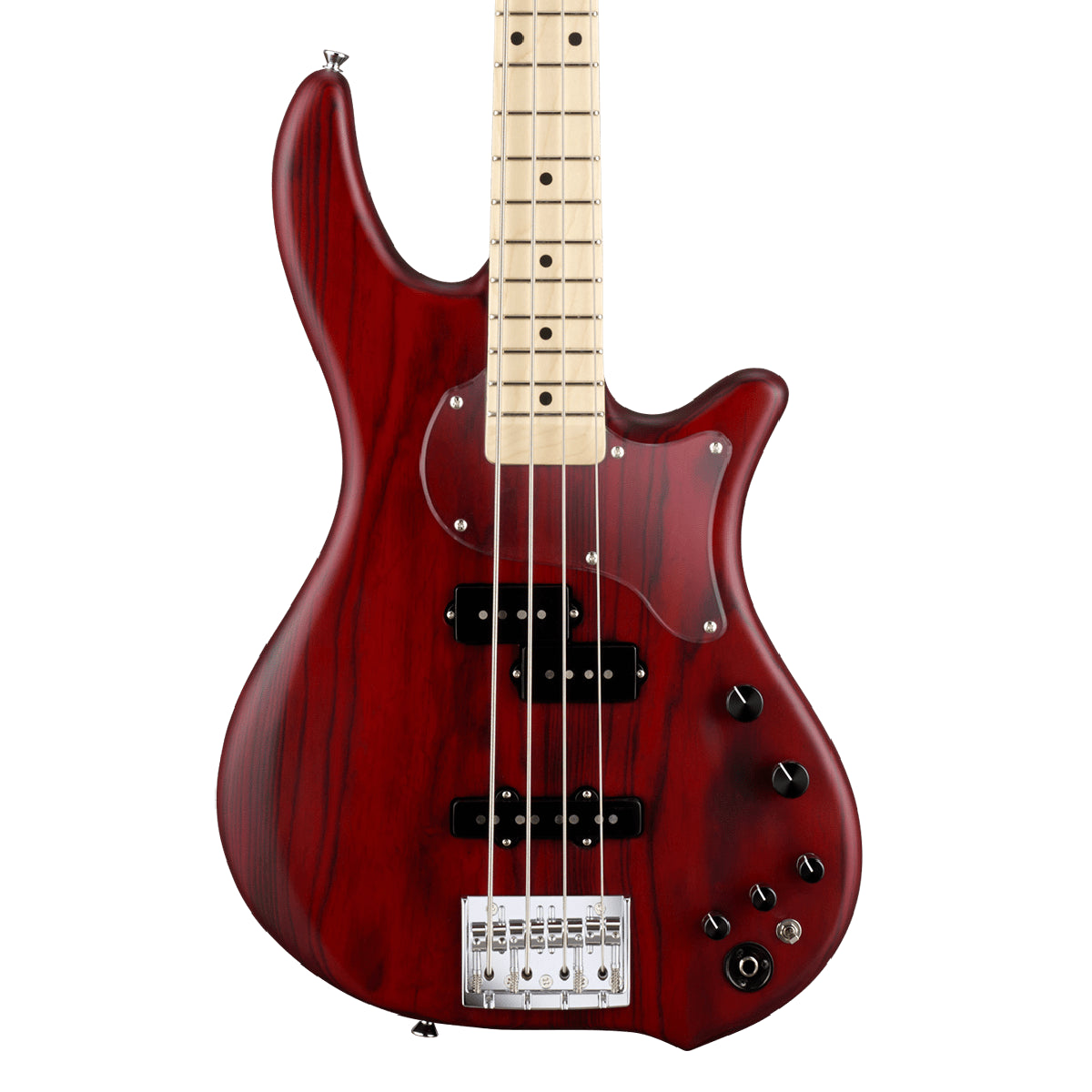 Đàn Guitar Điện ESP Edwards E-BB/M - Satin Burner Red