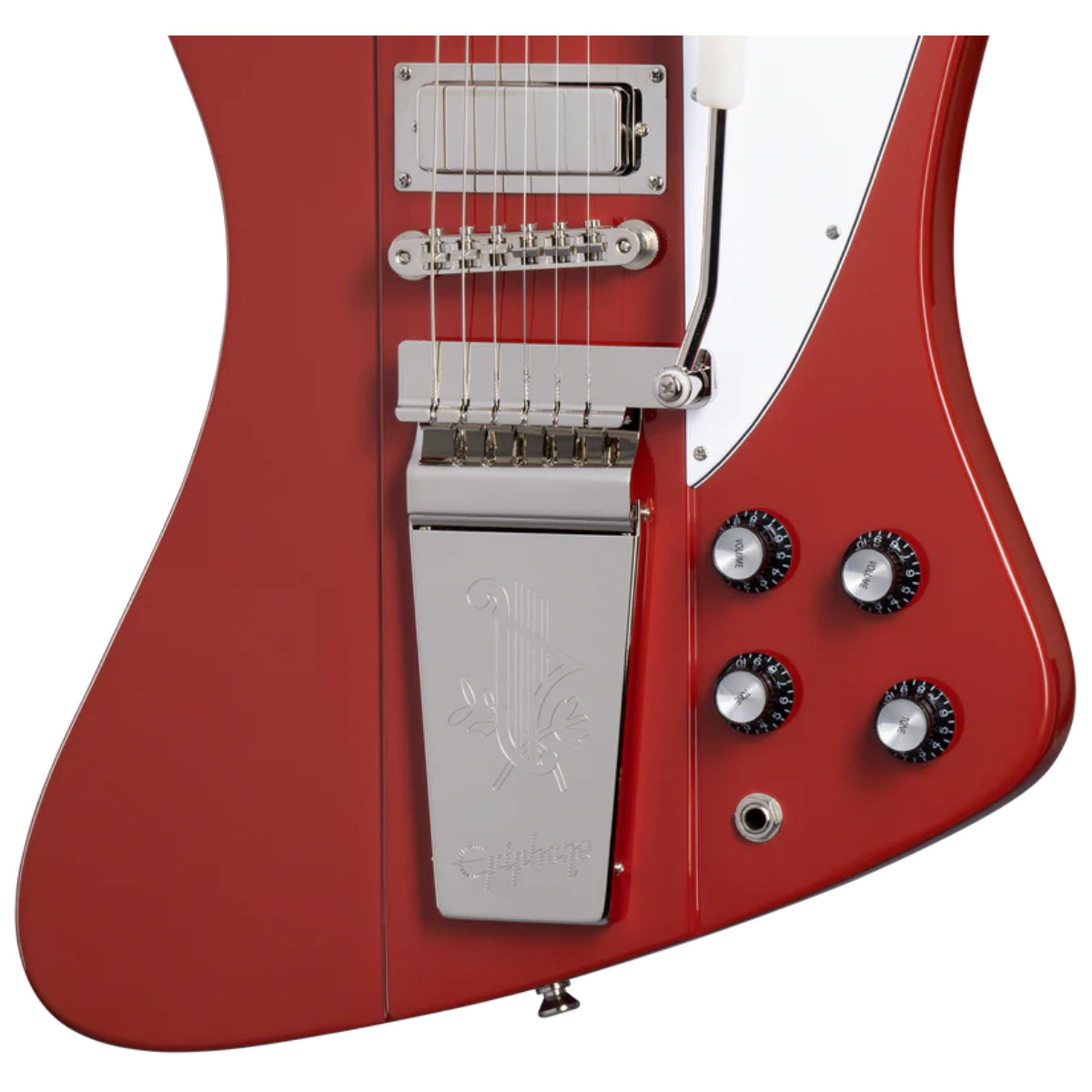 Đàn Guitar Điện Epiphone 1963 Firebird V Ember Red