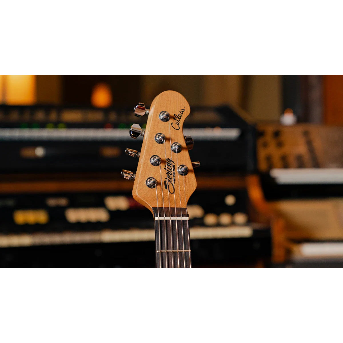 Đàn Guitar Điện Sterling by Music Man Cutlass CT50HSS, Daphne Blue Satin