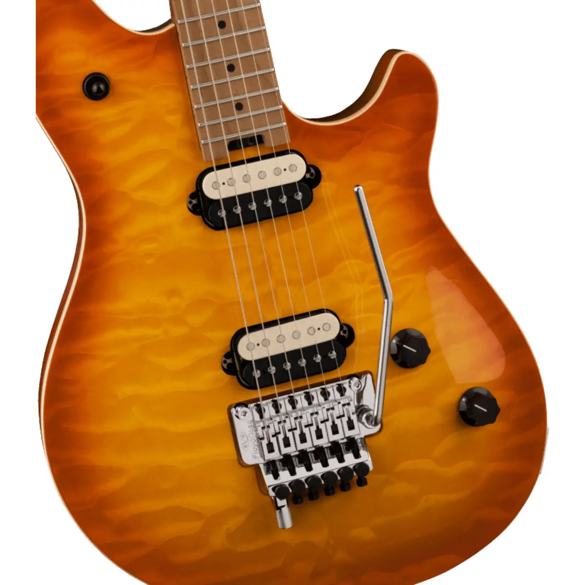 Đàn Guitar Điện EVH Wolfgang Special QM, Baked Maple Fingerboard, Solar