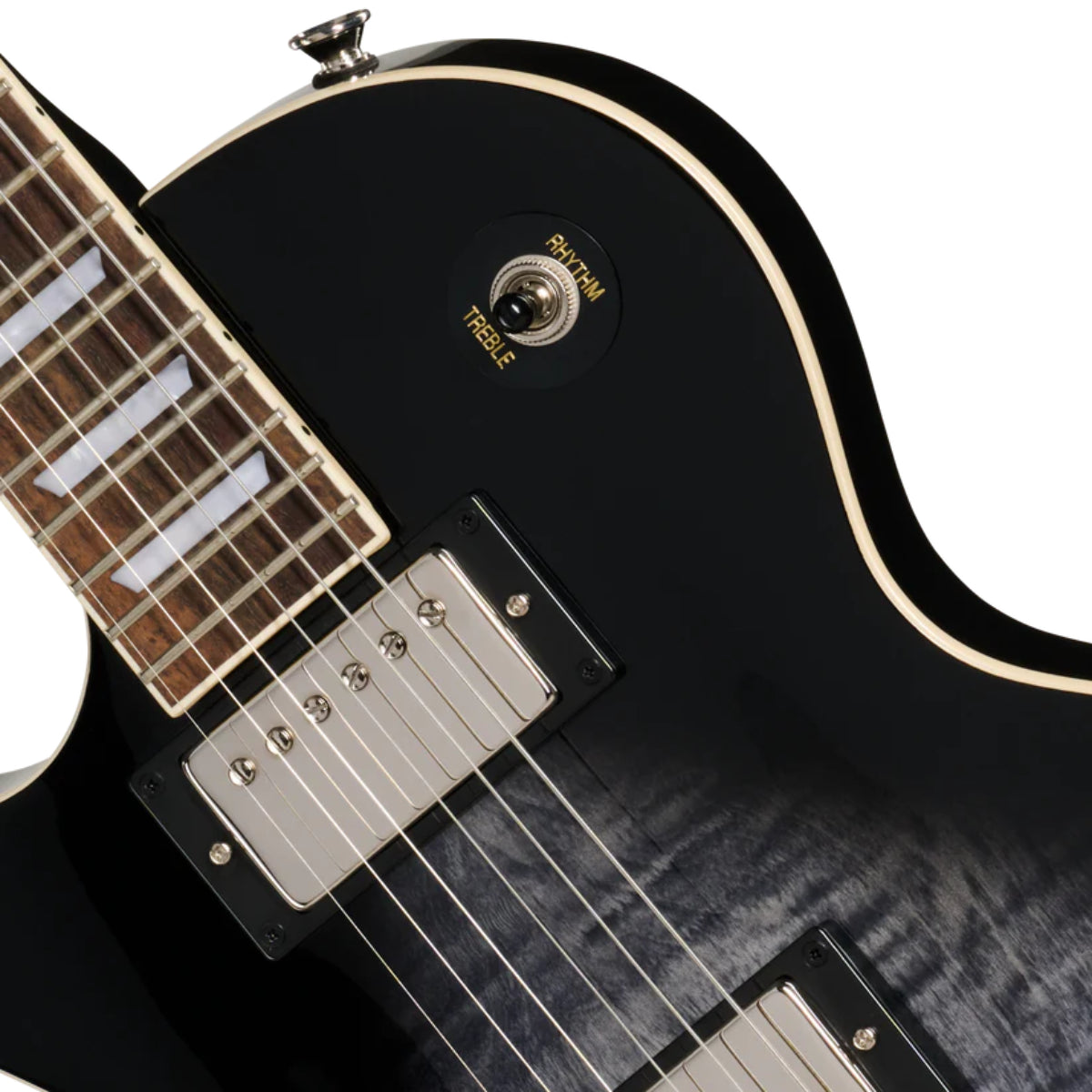 Đàn Guitar Điện Epiphone Les Paul Tribute Plus Ebony Burst Left Handed