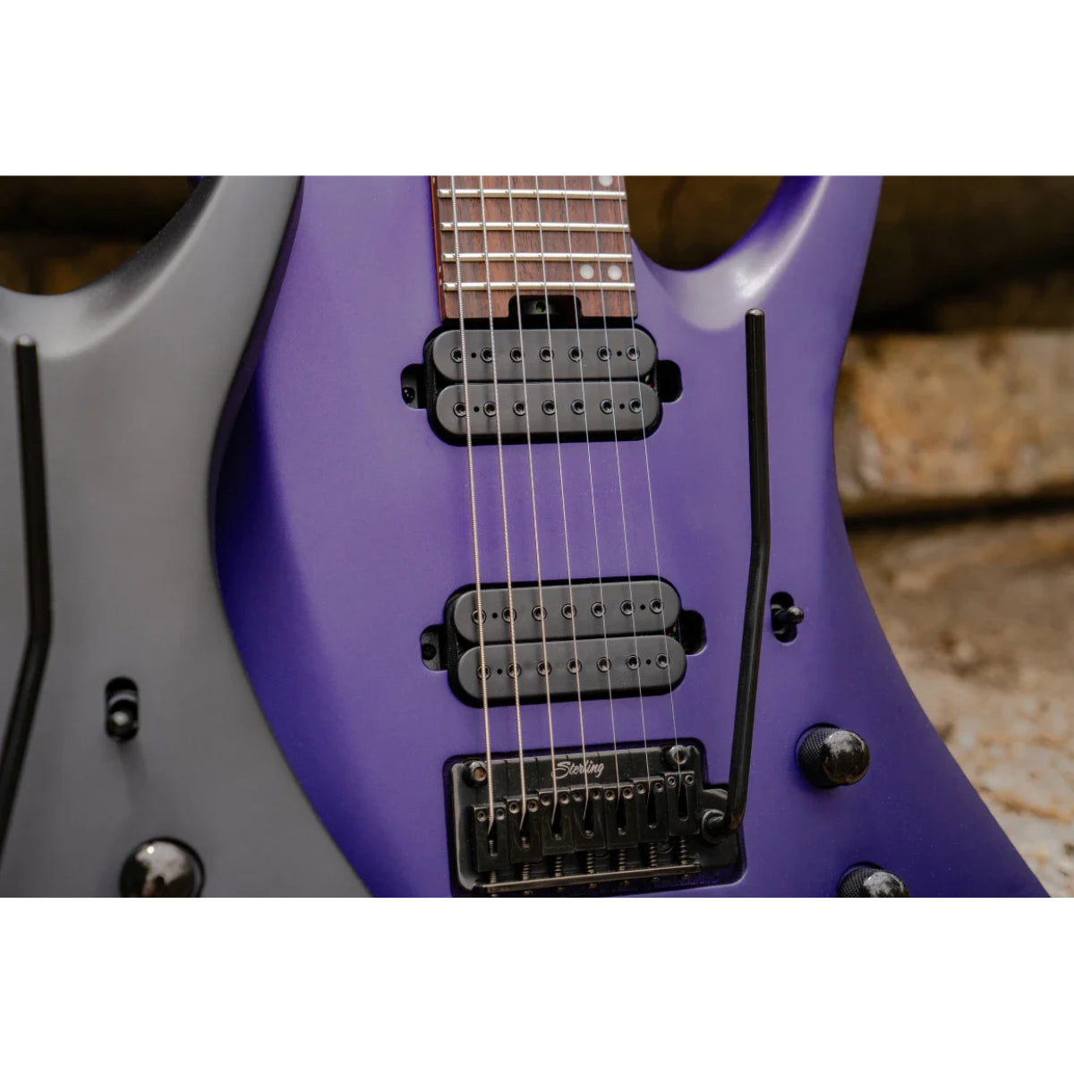 Đàn Guitar Điện Sterling by Music Man Kaizen ,Firemist Purple Satin