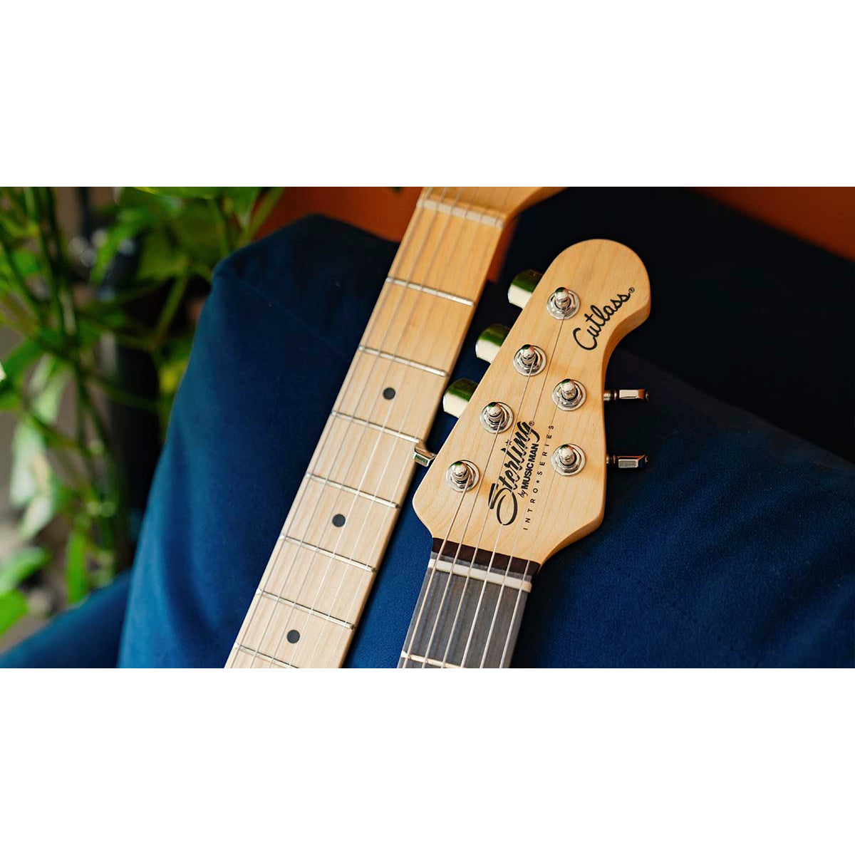 Đàn Guitar Điện Sterling by Music Man Intro Series Cutlass HSS, Electric Blue