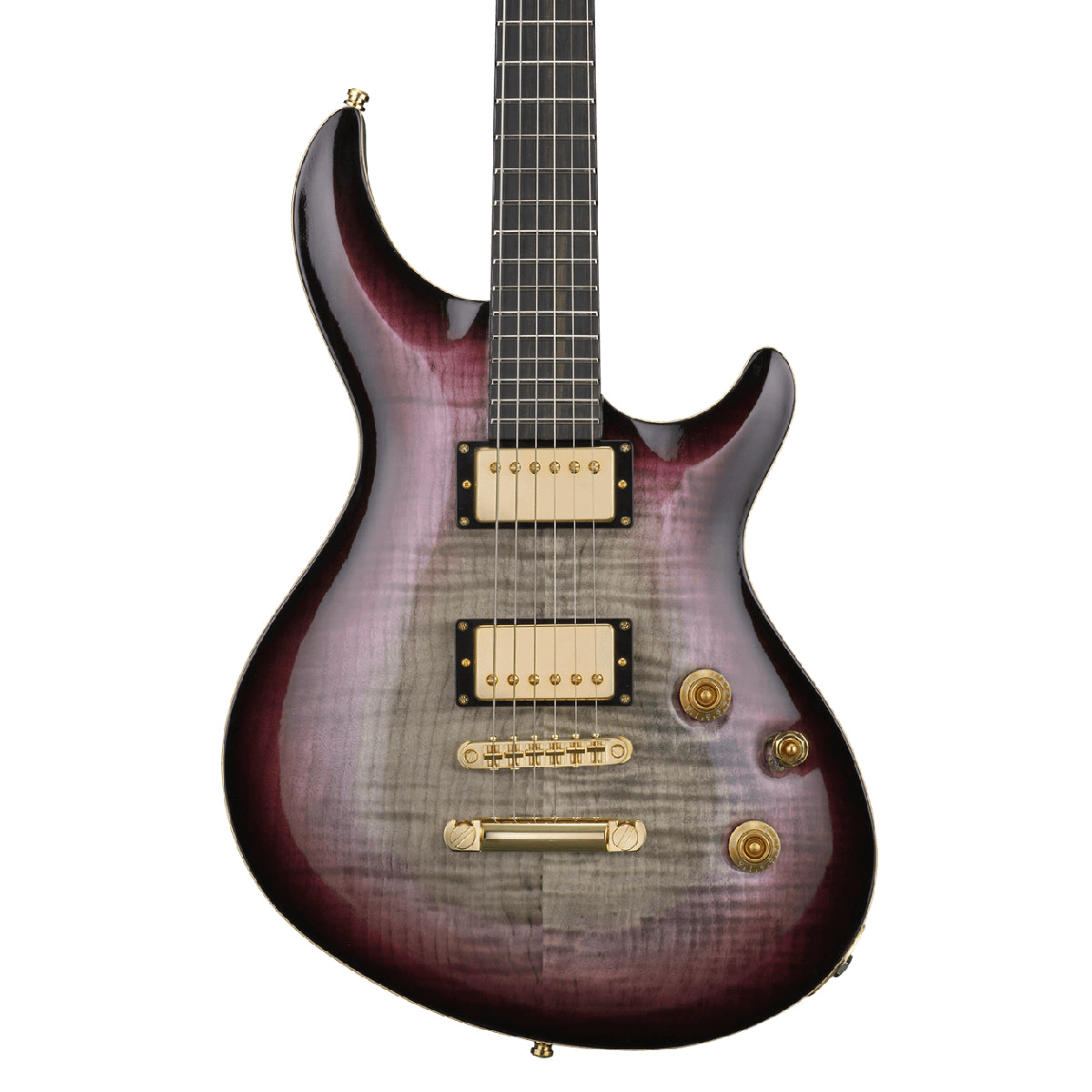 Đàn Guitar Điện ESP Ewards E-MYSTIQUE - See Thru Purple Sunburst