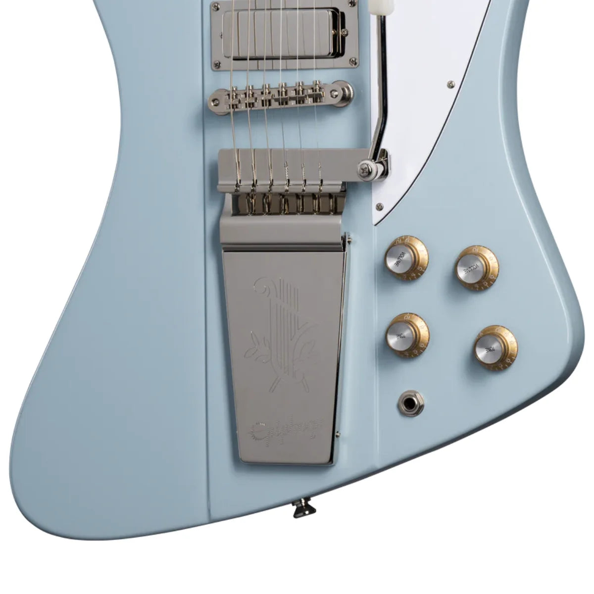 Đàn Guitar Điện Epiphone 1963 Firebird V Exclusive màu Frost Blue