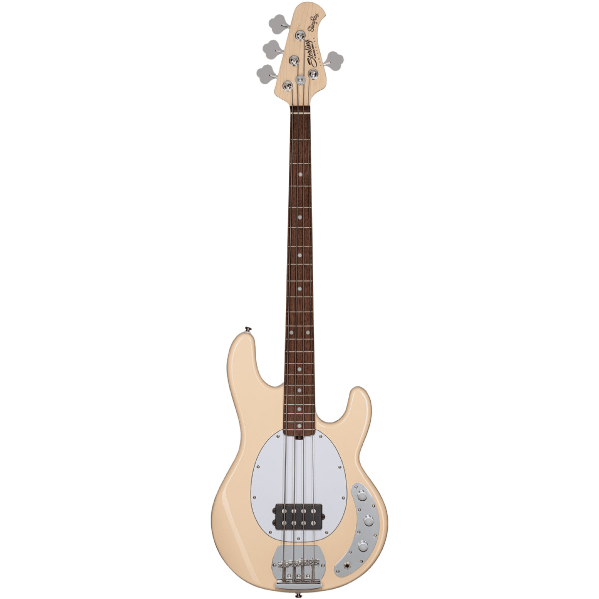 Đàn Guitar Bass Sterling by Music Man StingRay Ray4 Bass, Vintage Cream